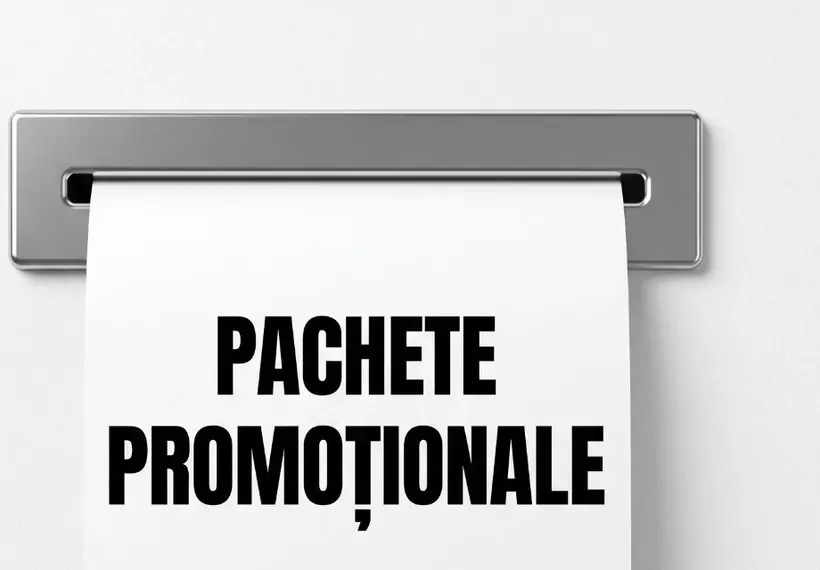 Bon cu titlul „Pachete promoționale”